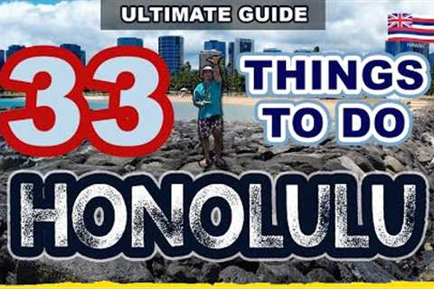 33 Amazing Things To Do and Eat in HONOLULU, HAWAII: The Ultimate Food Tour And Oahu Travel Guide