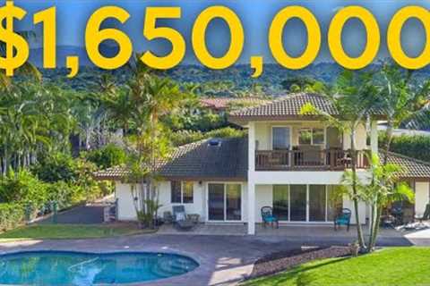 EMBRACE The Island Lifestyle in this Executive Home with a Pool in Hualalai Colony