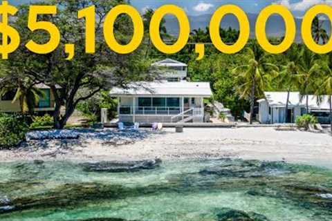 I Toured a BEACHHOUSE in Hawaii And The PRIVACY is  Shocking