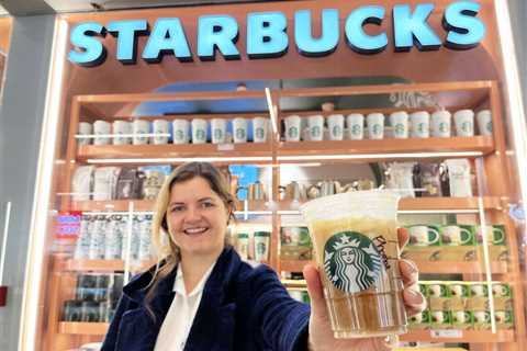 I tried Starbucks' 3 olive-oil-infused coffees that are now debuting in the US