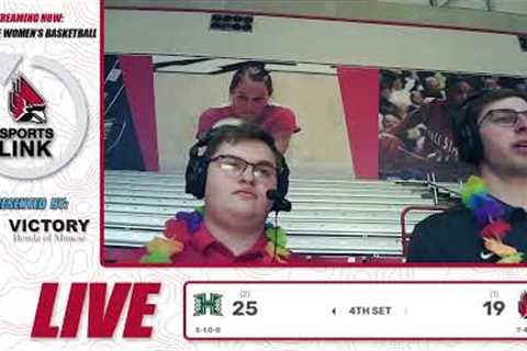 SL DIGITAL LIVE: Ball State MVB vs Hawaii
