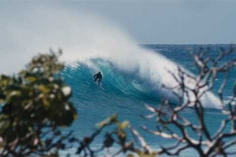 MASSIVE CLEAN NE SWELL IGNITES THE EAST SIDE OF  O'AHU