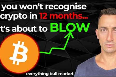 THEY'RE SELLING BITCOIN Like a BEAR Market! (but it's 25X Crypto time!)