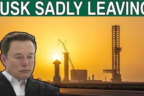SAD NEWS... ELon Musk Finally Leaving SpaceX!