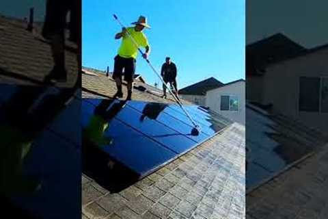💰$275 in 14 minutes Cleaning Solar Panels