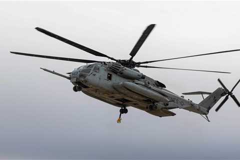 The US Marine Corps is looking for 5 Marines after their Super Stallion helicopter went missing