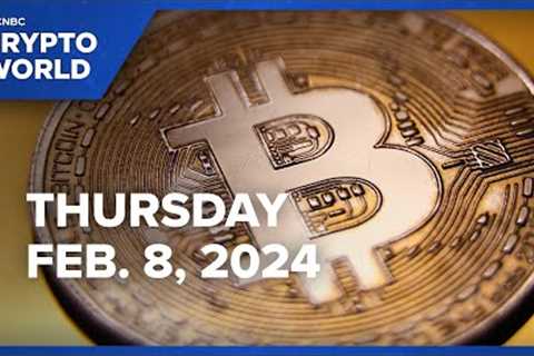 Bitcoin breaks above $45,000 to highest level since day after spot ETFs went live: CNBC Crypto World