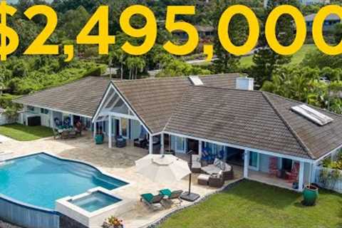 OCEAN VIEWS on ACERAGE in CLASSIC Kona Home