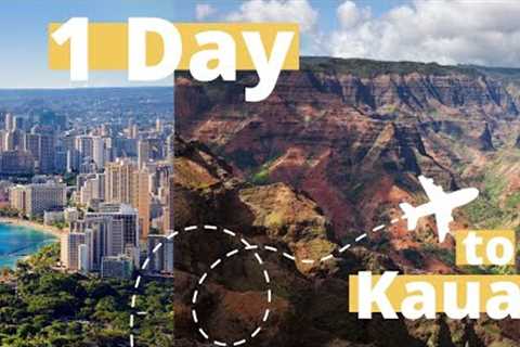 10 hours on KAUAI | Island Hop OAHU (Honolulu) to KAUAI (Lihue)
