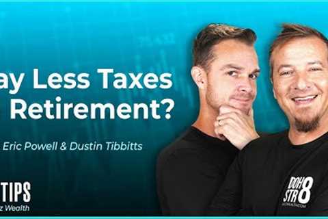 Financial Planning: Strategies To LOWER TAXES In Retirement!