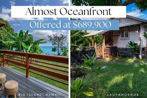 Laupahoehoe Almost Ocean Front Property - Video Walkthrough