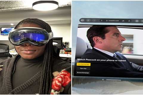 Here's what it's like to watch a movie in the Apple Vision Pro
