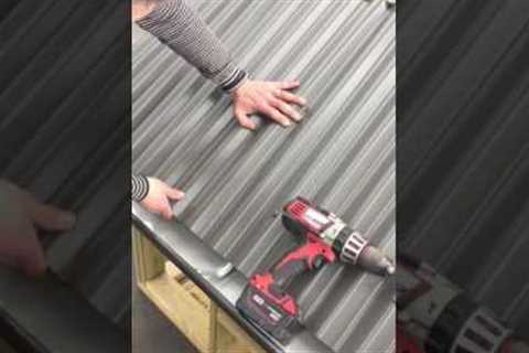 How to: Lapping &amp; fastening COLORBOND® Corrugated Iron Sheets | Metal Roofing Online