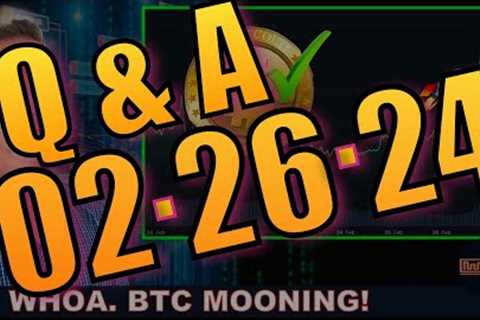 BITCOIN MOONING. 4 ETF'S WINNING. TAX INDICTMENT EQUALS 5 YEARS.