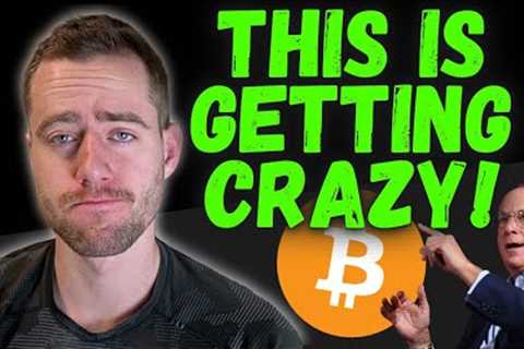 THERE IS SOMETHING CRAZY GOING ON WITH BITCOIN! (THEY WANT TO BUY BUT CAN'T YET!)