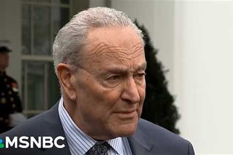 Schumer: White House meeting on Ukraine aid was 'intense'