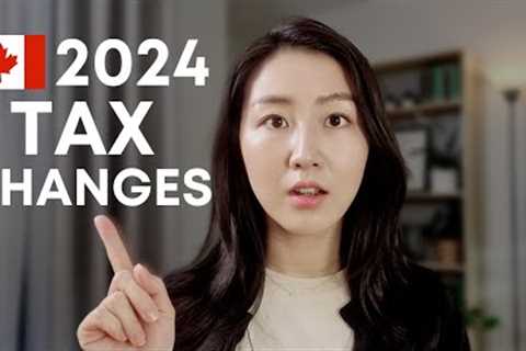 ACCOUNTANT EXPLAINS Important TAX CHANGES in CANADA for 2024 | TFSA, RRSP, FHSA, CPP &amp; Tax Brackets
