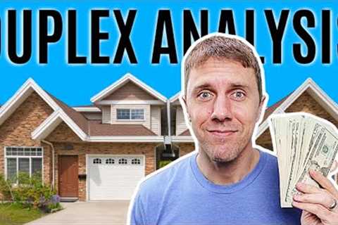 How to Analyze a Duplex Rental Property (Real Life Example)