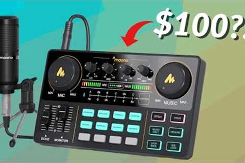 The BEST budget all-in-one PODCAST and STREAMING SETUP?