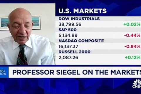 Playing momentum stocks requires nerves of steel, says Wharton's Jeremy Siegel