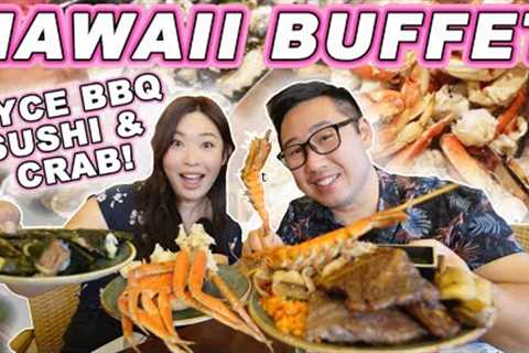 UNLIMITED Local Food BUFFET in Waikiki | [Honolulu, Hawaii] ALL YOU CAN EAT BBQ, CRAB, SUSHI +more!