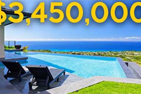 Is This The BEST View Lot in Hawaii? Modern Masterpiece in Hawaii