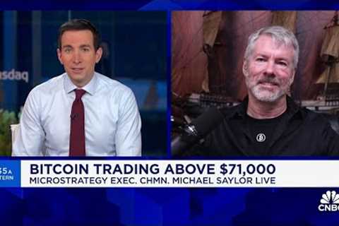 Bitcoin has 'all the great attributes &amp; none of the defects' of gold: MicroStrategy's Michael Saylor