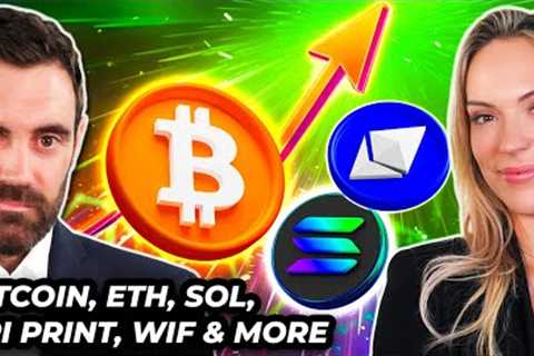 Crypto News: Bitcoin, ETH Price, CPI Print, PYTH, WIF &amp; MORE!!