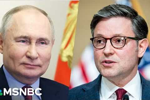 Putin flexes expansionist muscles as GOP stalling starves Ukraine of military aid