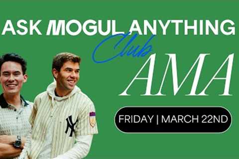 Goldman Sachs to Fractional Real Estate Investing | Ask mogul Anything (AMA)