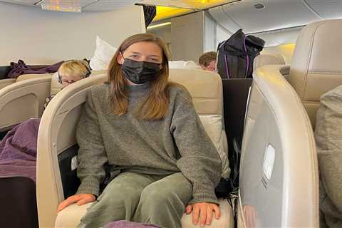I flew in business class for the first time. It cost $6,000 and was the best flight of my life, but I wouldn't do it again for 5 reasons.
