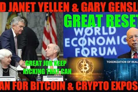 GAME OVER! FED JANET YELLEN &amp; GARY GENSLER PLAN FOR TOTAL CONTROL OVER BITCOIN &amp; CRYPTO!