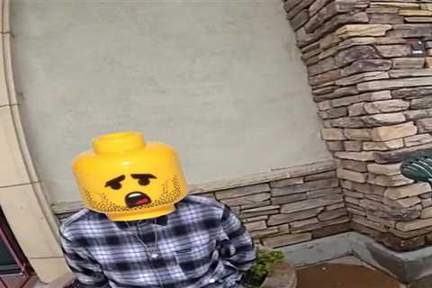 A California police force is in trouble with Lego after using its signature yellow heads to hide the faces of suspected criminals