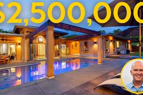 HAWAII Backyard Paradise with an AMAZING Interior $2,500,000 Hawaii Real Estate