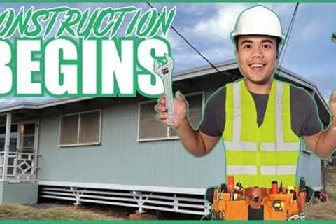 FIRST HAWAII HOUSE FLIP UPDATE! Construction Begins! (Hawaii Real Estate)