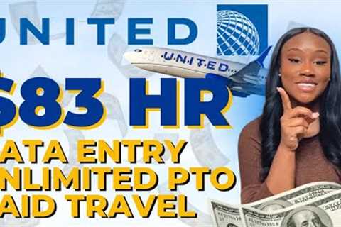 Make $3300/WK WFH | UNITED AIRLINES REMOTE JOBS | High Paying Remote Jobs