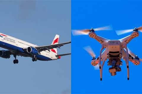 A British Airways jet came 'extremely close' to a drone that was flying 24 times above its legal maximum altitude, report says