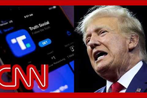 See how Trump defended Truth Social after stock price plummeted