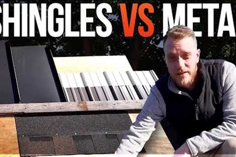 Metal Roof VS Asphalt Shingles: Pro's and Con's Explained | Dreamworx Roofing roofers near me