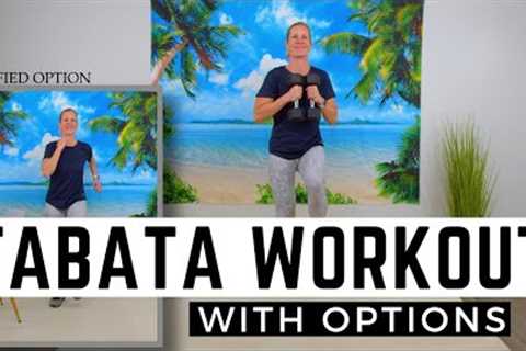 LOSE WEIGHT with this 20 min calorie-torching TABATA WORKOUT