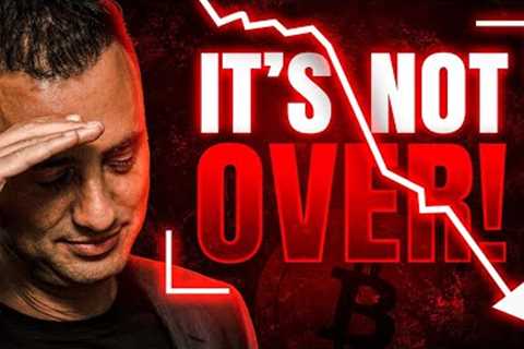 An Altcoin BLOOD BATH Is LOADING! (LOWER THAN YOU THINK!)
