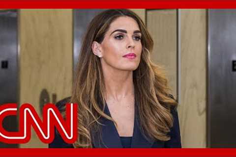 Legal analyst calls Hope Hicks' testimony a 'game changer.' Here's why