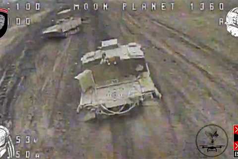 Ukraine appears to have destroyed a rare Soviet-era 'doomsday' armored vehicle that was first used at Chernobyl