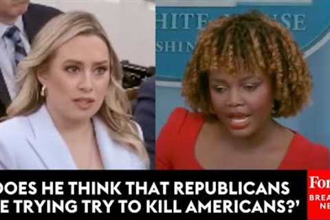 Did Biden Mean To ‘Accuse Republicans Of Murder?’: Fox News Reporter Presses Into Karine Jean-Pierre