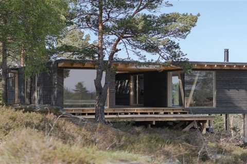 The Hallway at This Norwegian Cabin Has the Best View in the House