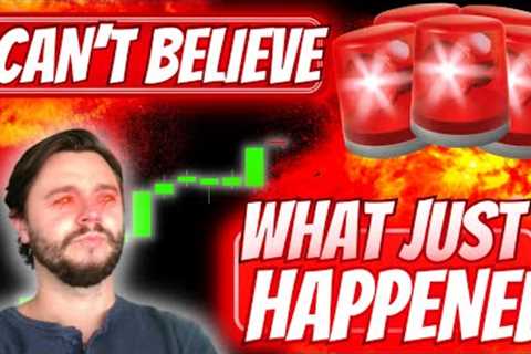 🚨BITCOIN IS ABOUT TO DO SOMETHING *MEGA* BIG [I Can't Believe I'm Saying This....]