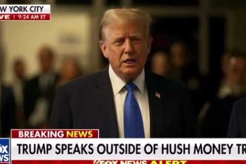 “This Is a Very Sad Day for America” – President Trump Delivers Statement to America Outside of Court Room in Latest NYC Lawfare Trial (VIDEO)