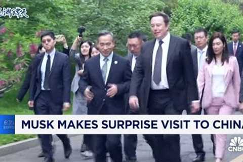 Elon Musk makes surprise visit to China: Here's what to know