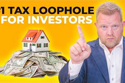 #1 Tax Loophole For Real Estate Investors (The Magic Of Cost Segregation!)