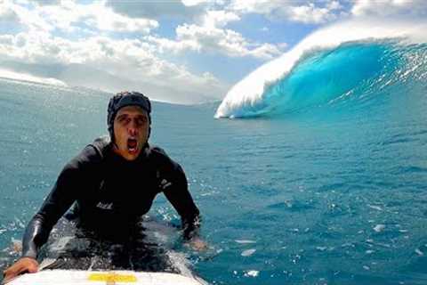 Surviving the Eddie Swell: My TERRIFYING Experience!! 2023
